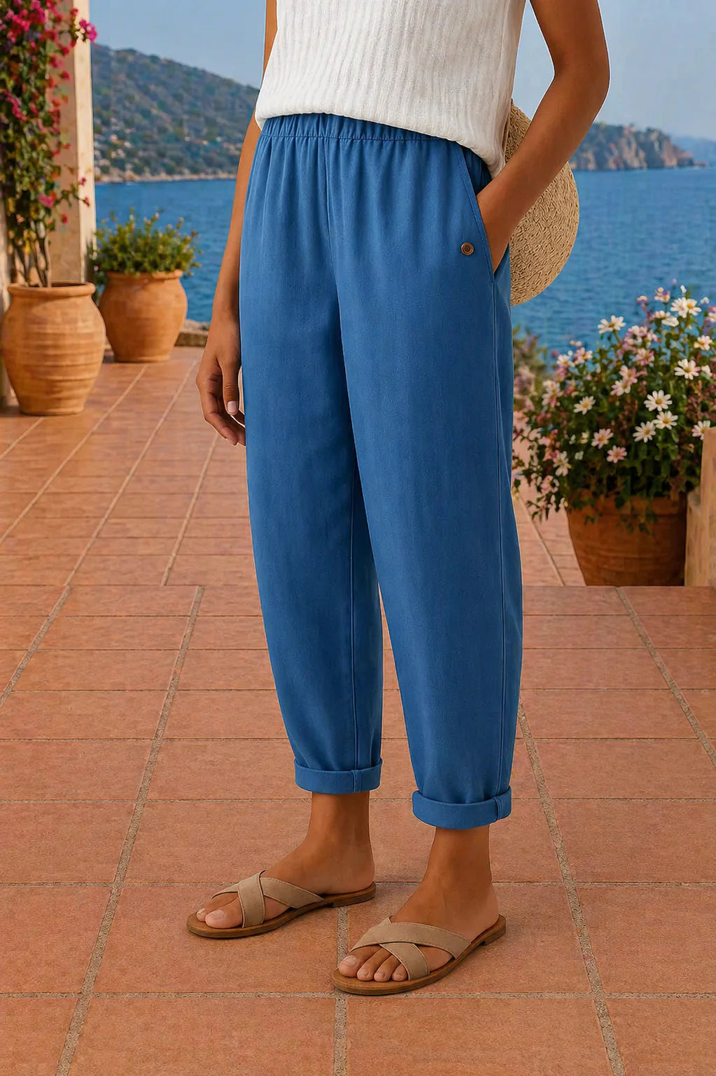 Soft Flow Amalfi Trouser