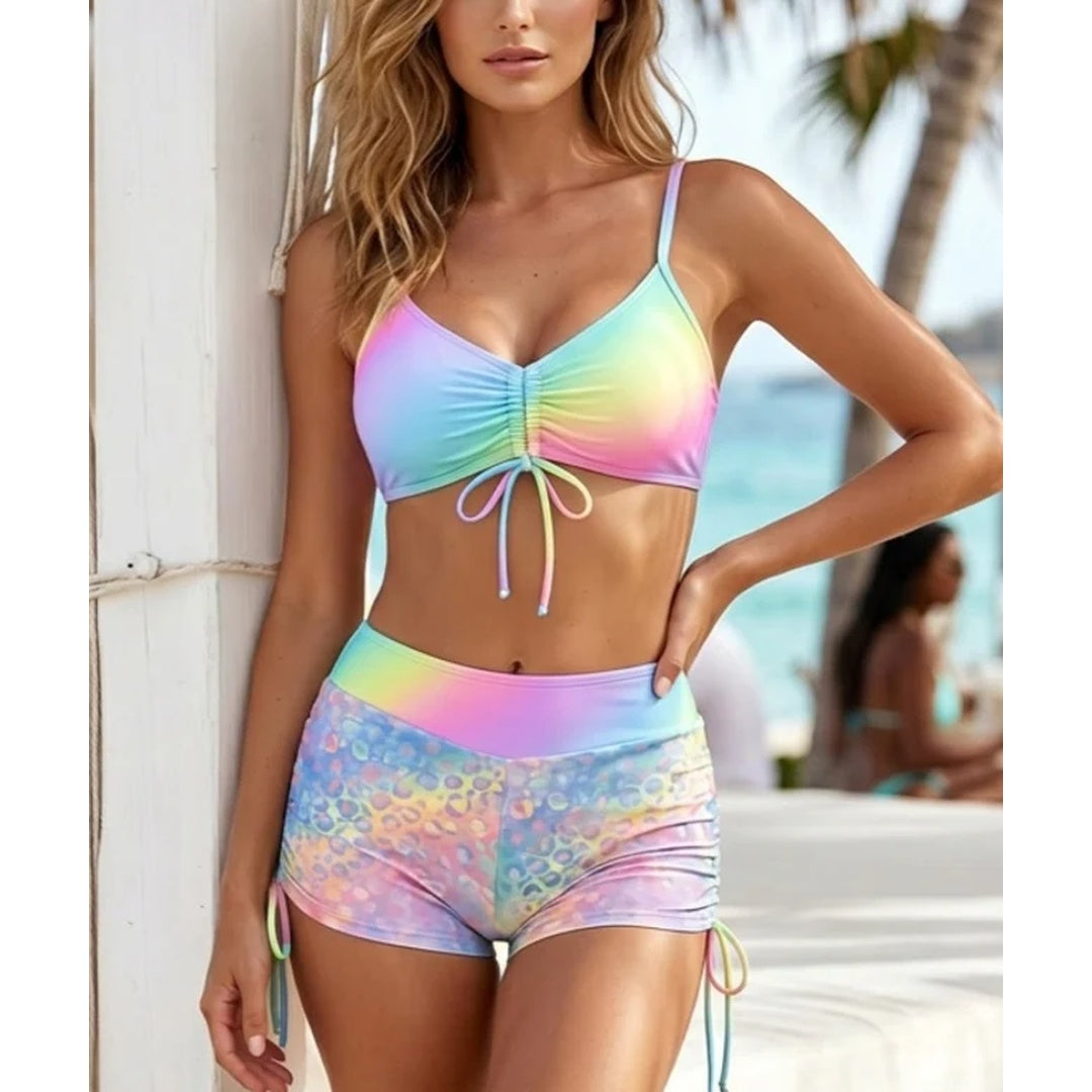 Soft Flow Aurora Bikini Set